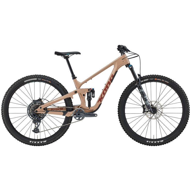 2024 Kona Process 134 CR, brown, full view.