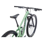 2024 Kona Process 153 DL, Gloss Jade w/ Strom Blue Decals, rider POV view.