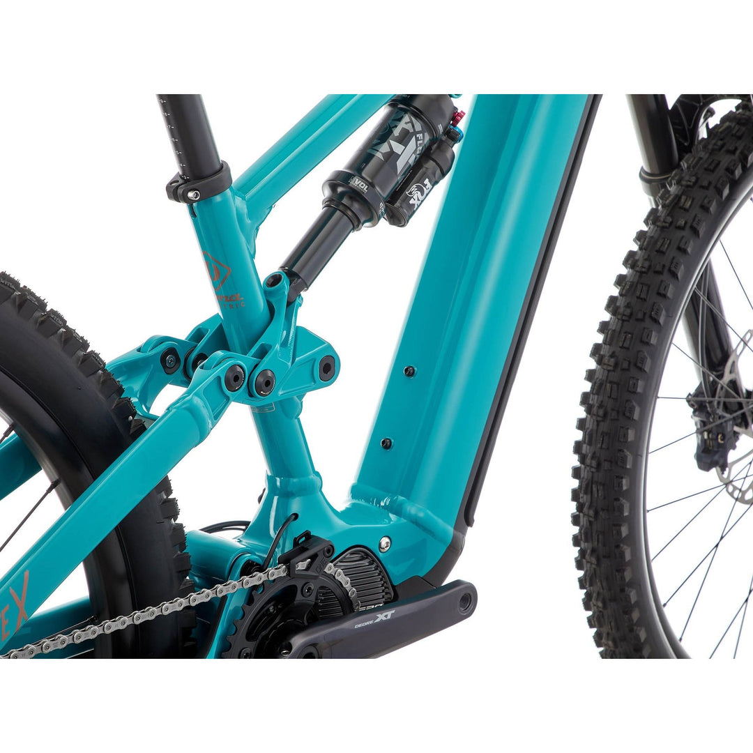 kona e bike fully Kona Remote X, Gloss Viridian w/ Metallic Bronze Decals / Large