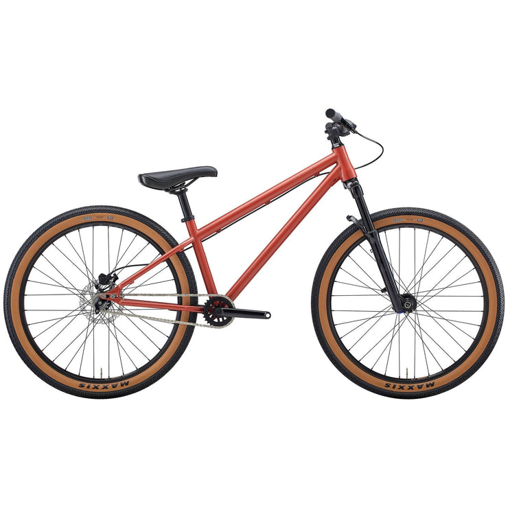 Kona 36e Shonky, Red, full view.