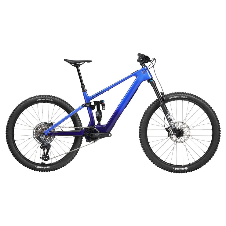 2024 Norco Fluid VLT C2 140 Rhythm, purple, full view.