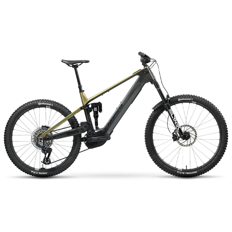 2025 Norco Sight VLT CX C1 150 SZ2, Raw Black / Habitat Moss, full view.