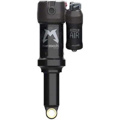Marzocchi Bomber Air Rear Shock - Trunnion Metric 185 x 55 mm EVOL LV Sweep-Adj 0.4 Spacer BLK, Full View