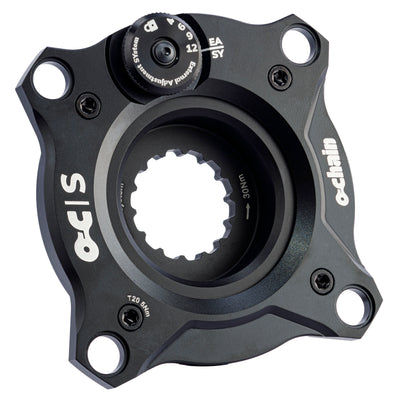 Bosch Ochain S Easy External Adjust, 55mm Chainline, Black, full view.