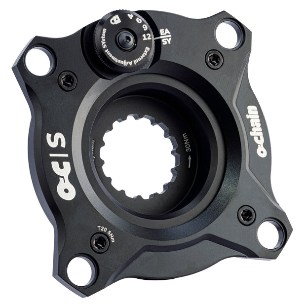 Bosch Ochain S Easy External Adjust, 55mm Chainline, Black, full view.