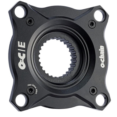 Ochain E Active Bosch 55mm Chainline Black, full view.
