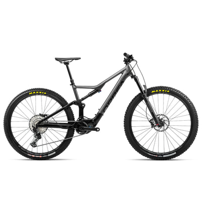2022 Orbea Rise H30, Anthracite / Black, full view.