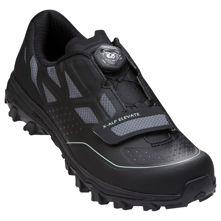 Pearl Izumi Women's X-Alp Elevate Shoe, black, full view.