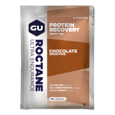 GU Roctane Recovery Chocolate Smoothie, full view.