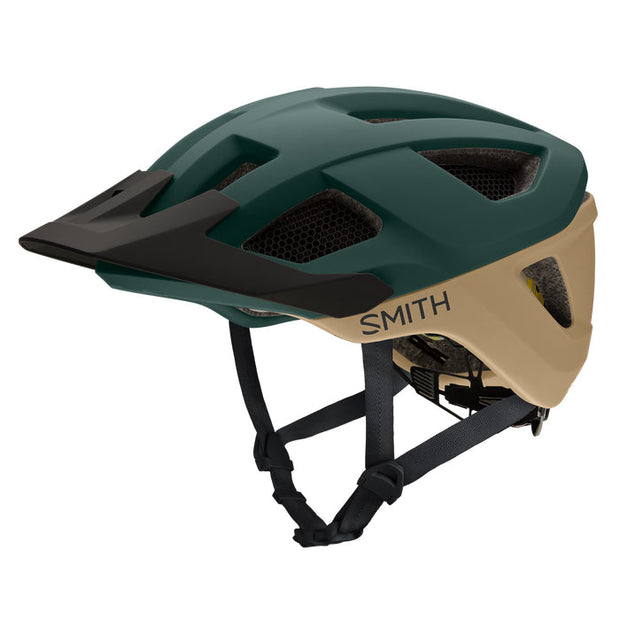 Smith Session MIPS Helmet, Matte Spruce/Safari, Full View