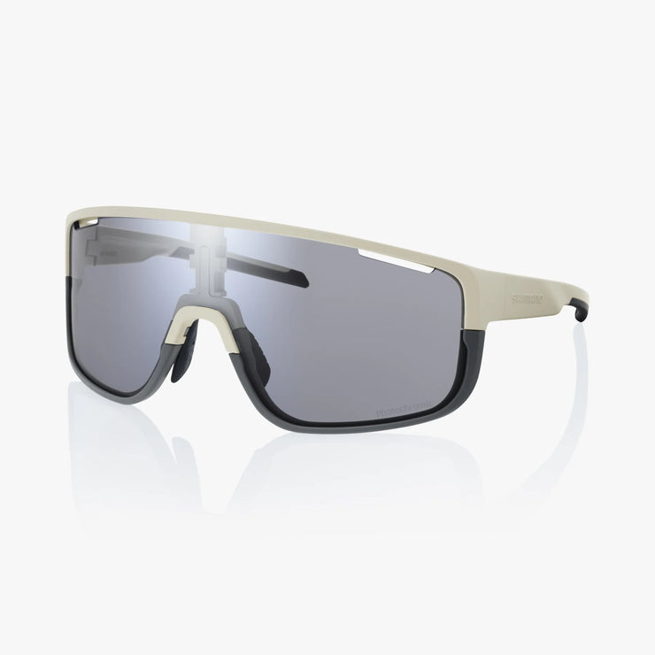 Shimano Pulsar Sunglasses, ivory frame with grey photochromic lenses