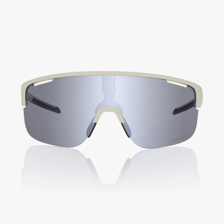 Shimano Pulsar Sunglasses, ivory frame with grey photochromic lenses