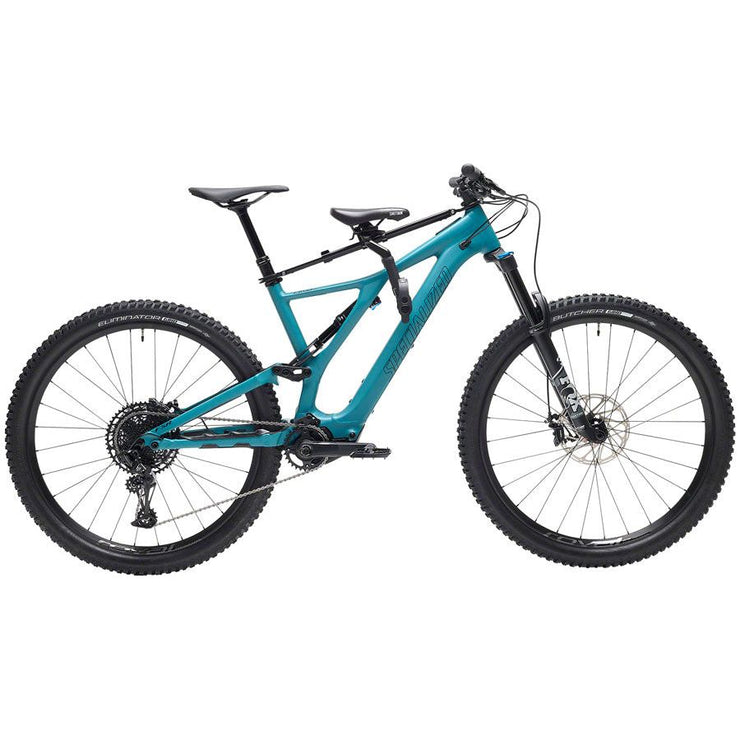 Kids Ride Shotgun Pro Child Seat and Bar Combo, Side View on Bike