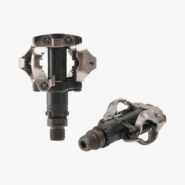 Shimano Deore Mountain Bike Pedal PD-M520 Silver/Black, Full View