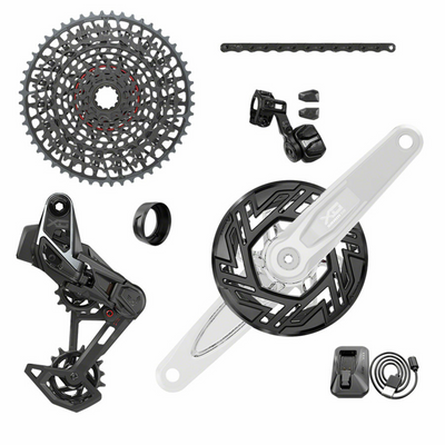 SRAM X0 Eagle T-Type Ebike AXS Groupset — 104BCD, 34t, crank arms not included
