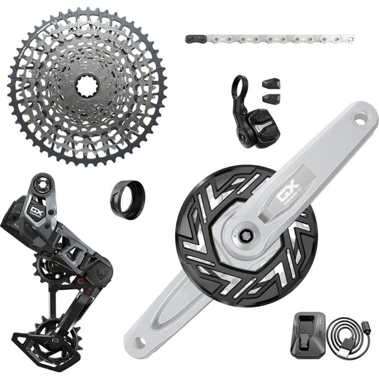 sram gx eagle axt t-type ebike groupset, full view