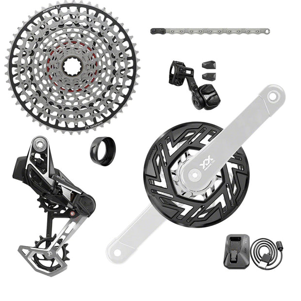 SRAM XX Eagle T-Type Ebike AXS Groupset — 104BCD 36t, Crank Arms not included
