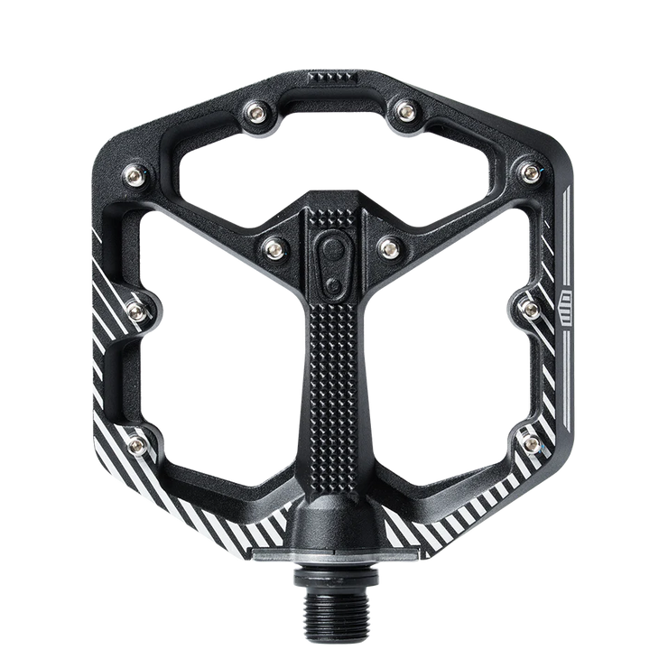 Crankbrothers Stamp 7 Small Macaskill Edition Platform Pedal, full view.