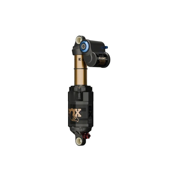 FOX FLOAT X2 Factory Rear Shock - Metric 210 x 55 mm 2-Position Lever Kashima Coat, Full View (1)