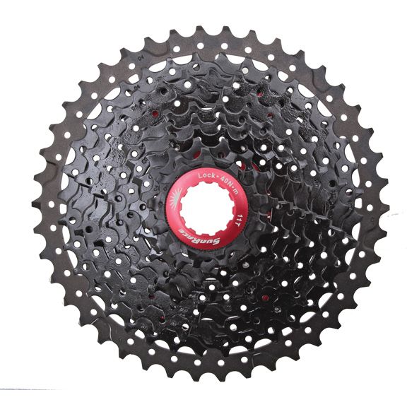Sunrace CSMX3 10 Speed Cassette 46t, Full View