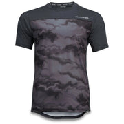 Dakine Vectra Short Sleeve Jersey, black, front view.