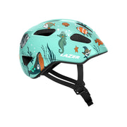 Lazer Pnut Kineticore Kids’ Helmet, sealife, full view.