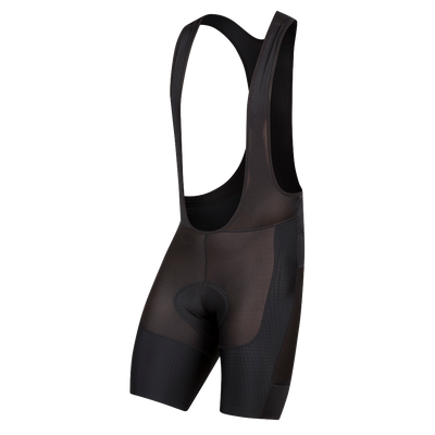 Pearl Izumi Men's Cargo Bib Liner Shorts, front view.