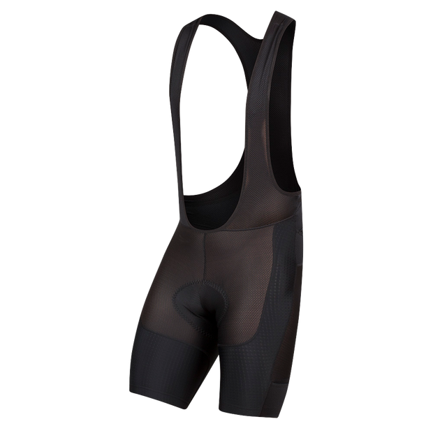 Pearl Izumi Men's Cargo Bib Liner Shorts, front view.