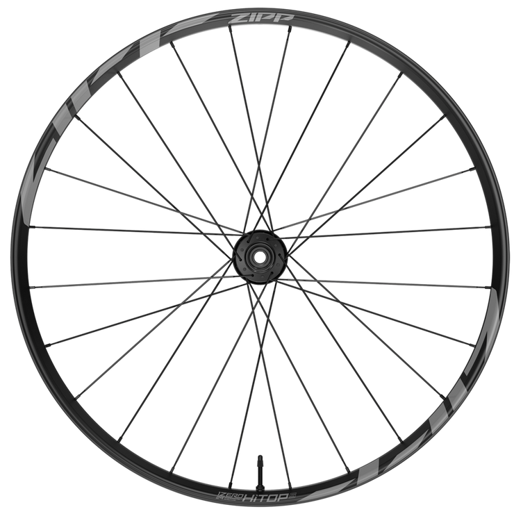 Zipp AM 1Zero Hitop S 29 Front Wheel, profile view.