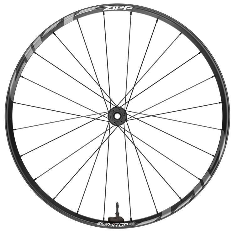 Zipp AM 1Zero Hitop SW 29 Centerlock 12 x 148 Boost Rear Wheel, profile view.