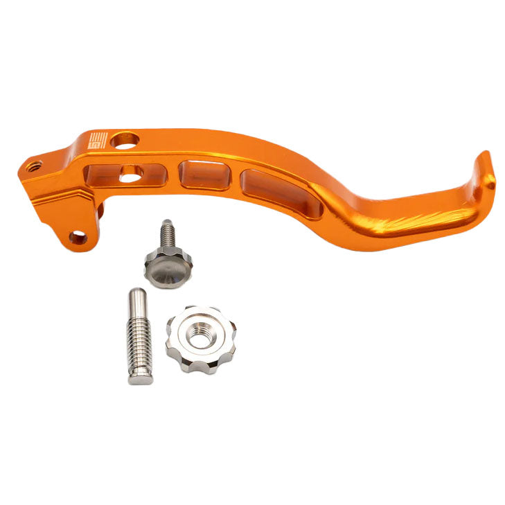Freedom Coast Magura Brake Levers 2 Piece Kit Orange/Silver, Full View