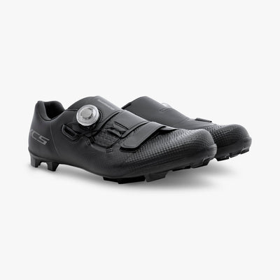 Shimano SH-XC502 Shoe, black, full view.