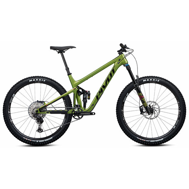 2022 Pivot Switchblade 29 RIDE SLX/XT, Electric Lime, Full View