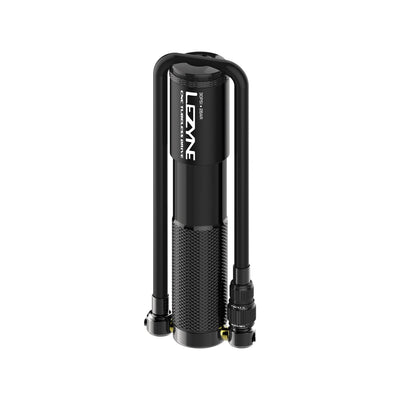 Lezyne CNC Tubeless Drive Hand Pump in Black full view