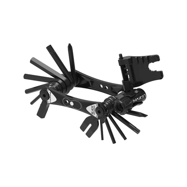 Lezyne RAP II CO2 Multi-Tool, Black, Full View