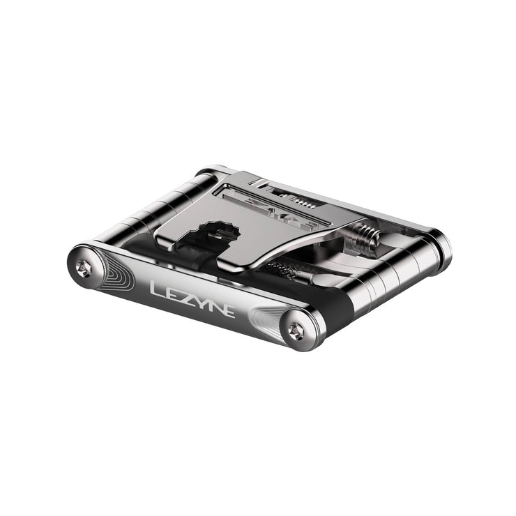 Lezyne SV PRO 10 Multi-Tool, Silver, Full View