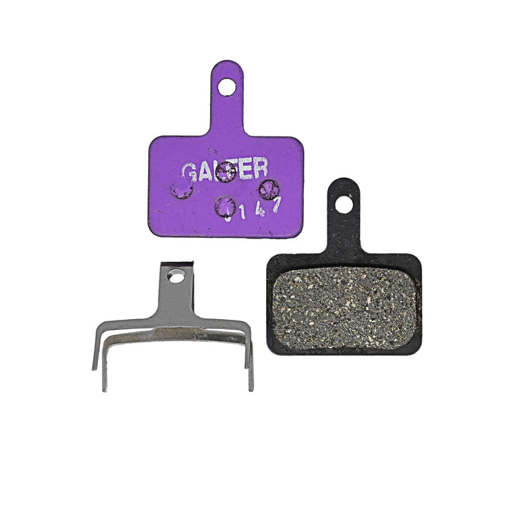 Galfer Shimano Alivio MT200, Deore Disc Brake Pads - Hylex/Spyre, E-Bike Compound, full view.