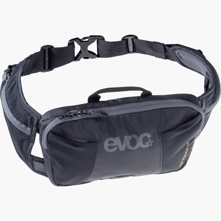 EVOC Hip Pouch 1L black front view