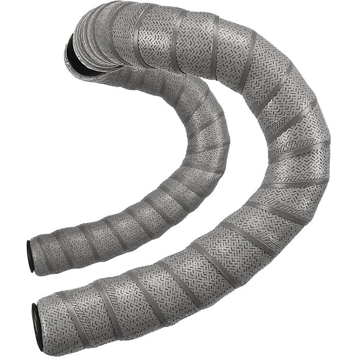 Lizard Skins DSP BAR Tape & Plugs V2 2.5mm Bar Tape Cycling Road Bike Grip, Cool Gray, Full View