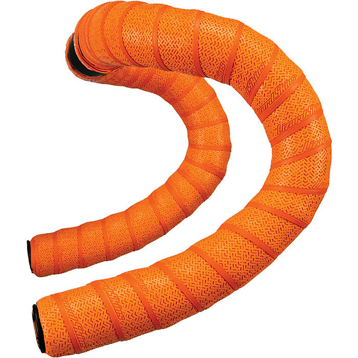 Lizard Skins DSP BAR Tape & Plugs V2 2.5mm Bar Tape Cycling Road Bike Grip, Tangerine, Full View