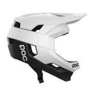 POC Otocon Race MIPS Helmet, Hydrogen White / Matte Uranium Black, Side View