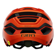 Giro Manifest Spherical MIPS Helmet, Ano Matte Orange, back view