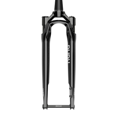 RockShox Rudy Ultimate 700c Gravel Bike Fork, black, full view.