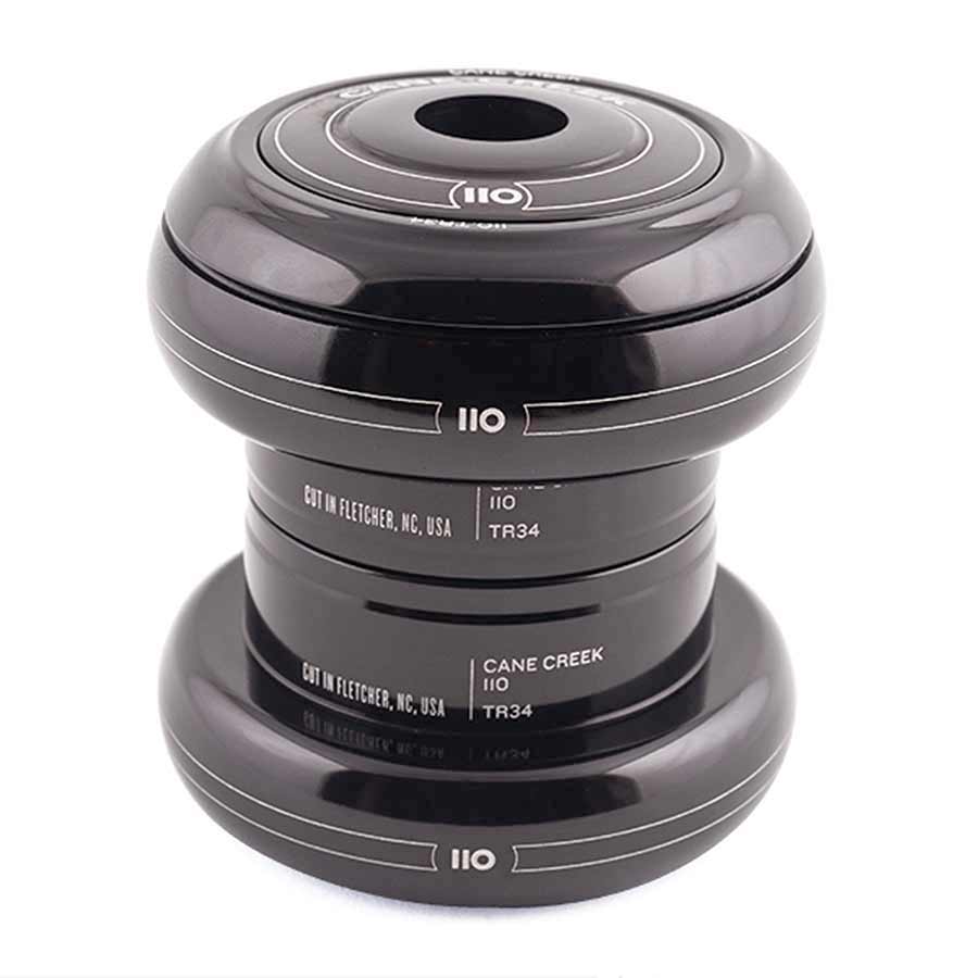 Cane Creek 40 EC34/28.6 - EC34/30 External Cup Headset - 1-1/8" Threadless, Black | Brand New Without Retail Package