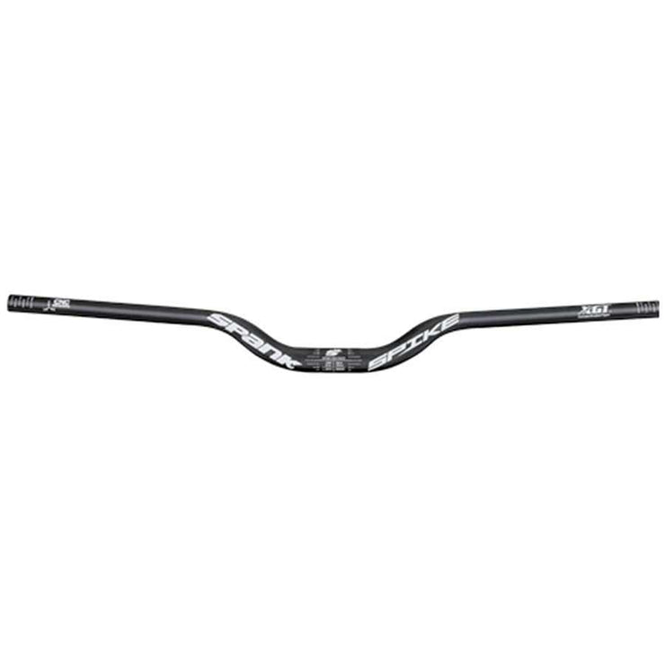 Spank Spike 800 Race Handlebars, black, full view.