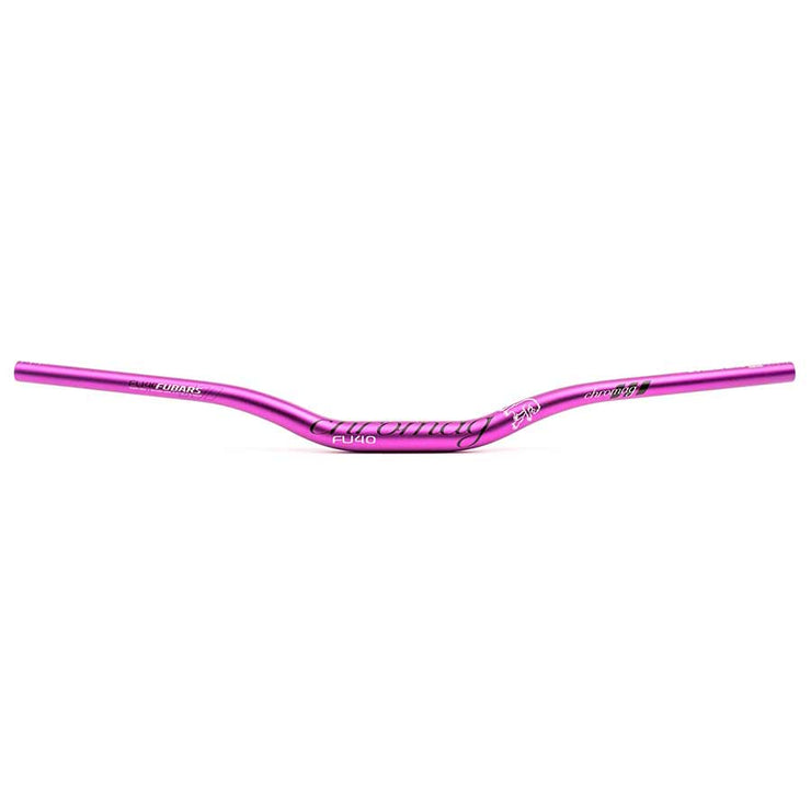 Chromag Fubars FU40 Handlebars, pink, full view.