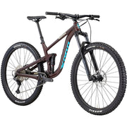 2022 Kona Process 134 29, Gloss Thunder w/ Sandal, fork view.