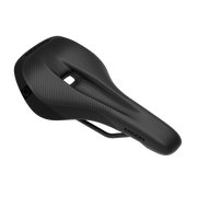 Ergon SM E-Mountain Pro Men's Saddle, stealth, full view.