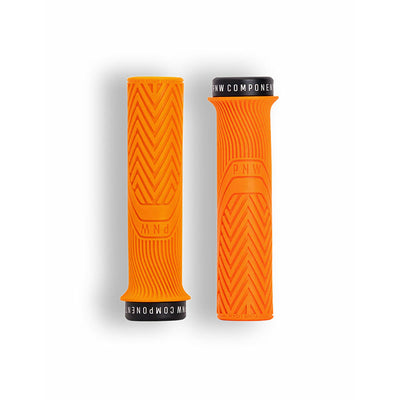 PNW Components Loam Grip, Safety Orange, Full View
