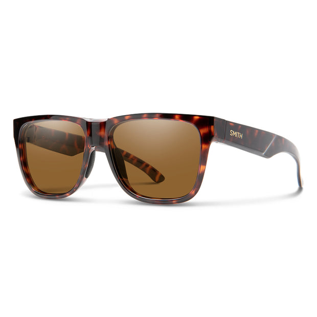 Smith Lowdown Sunglasses, Tortoise / Polarized Brown Lens, Full View